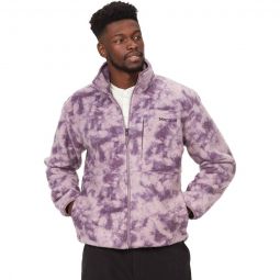 Aros Printed Fleece Jacket - Mens
