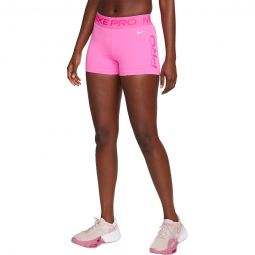 Pro Mid-Rise Graphic 3in Shorts - Womens
