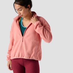 1/4 Zip Micro Fleece Sweatshirt - Womens