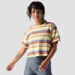 Short-Sleeve Striped All Activity T-Shirt - Womens