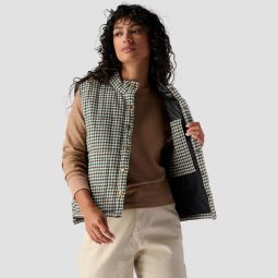 Flannel Synthetic Insulated Vest - Womens