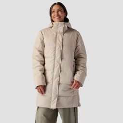 Insulated Snap Front Parka - Womens
