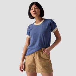 Ringer Short-Sleeve T-Shirt - Womens