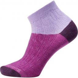 Everyday Cable Ankle Boot Sock - Womens