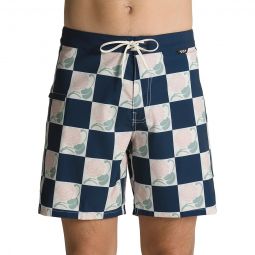 The Daily Check 17in Board Short - Mens