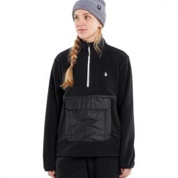 Polar Fleece Hooded 1/2-Zip Jacket - Mens