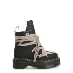 릭 오웬스 레이스업 앵클 부츠 DW02E68128001