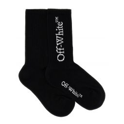 오프 화이트 로고 인타르시아 양말 OWRA035C99KNI001