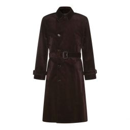 버버리 벨트 웨이스트 크루듀로이 트렌치코트 8114829