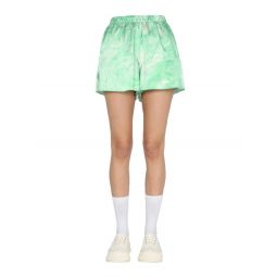 Opening Ceremony 마블 프린트 엘라스틱 쇼츠 YWCB002S21FAB002