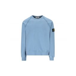 Stone Island 로고 패치 크루넥 스웨트셔츠 K2S156100022S0A20