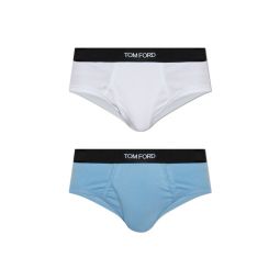 Tom Ford 로고 웨이스트밴드 브리프 2개 팩 T4XC110400