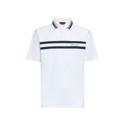 구찌 로고 프린트 피케 폴로 셔츠 788016XJGJX