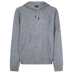 톰포드 리브 니트 드로스트링 후드 티셔츠 FLK020YAX437