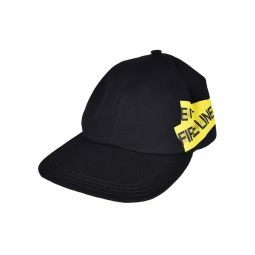 오프 화이트 프린트 야구 모자 OMLB008S18400038