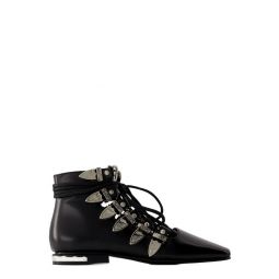 토가 풀라 버클 레이스업 앵클 부츠 FTGPW128409021