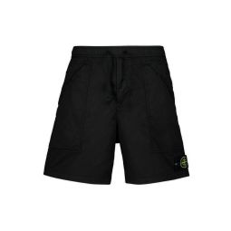 Stone Island 로고 패치 버뮤다 쇼츠 K2S15L100005S0010