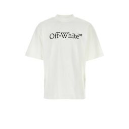 Off White 빅 북키쉬 스케이트 크루넥 티셔츠 OMAA120C99JER008