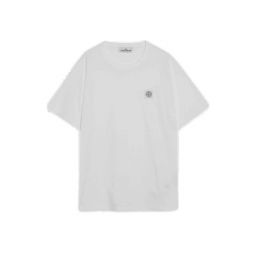 Stone Island 로고 패치 크루넥 티셔츠 S152100029S0057