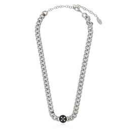 오프 화이트 로고 각인 목걸이 OMOB15SF25MET001