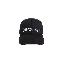 Off White 로고 자수 야구 모자 OMLA049C99FAB001
