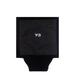 Y 3 로고 프린트 슬리브 스카프 IY9276