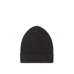 릭 오웬스 턴업 브림 비니 모자 RP02E4495RIBM