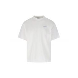 오프화이트 바버 애로우 크루넥 티셔츠 OMAA120S25JER00G