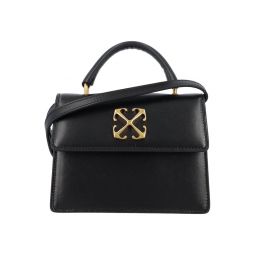 Off White Jitney 베이비 로고 플라크 숄더백 OWNP063C99LEA001