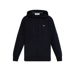 Lacoste 로고 패치 드로스트링 후디 SF52590