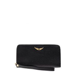 자딕앤볼테르 로고 장식 지퍼 지갑 LWSG03667