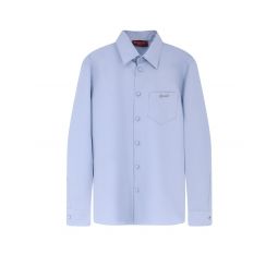 구찌 호스빗 장식 트윌 셔츠 841624ZAT43