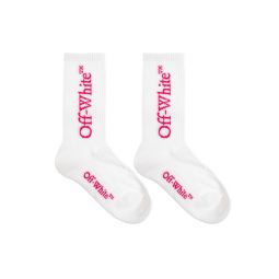 오프화이트 로고 디테일 니트 양말 OWRA035F25KNI002