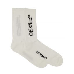 오프화이트 북키쉬 로고 디테일 양말 OMRA085C99KNI001