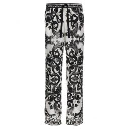 Dolce   Gabbana Majolica 프린트 트윌 조깅 팬츠 GVRMATHI1SV