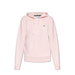 Lacoste 로고 패치 드로스트링 후디 SF52590