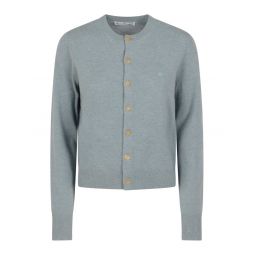 아크네 스튜디오 롱슬리브 크루넥 카디건 A60634