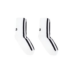 Y 3 스트라이프 디테일 양말 IZ3172