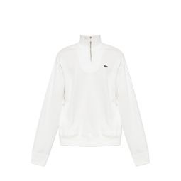 라코스테 지퍼업 하이넥 인터록 스웨트셔츠 SH19270