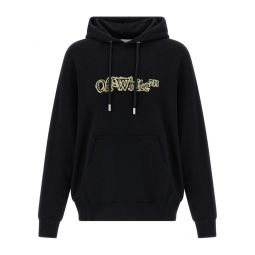오프 화이트 클라우디 애로우 스케이트 드로스트링 후드 티셔츠 OMBB085F25FLE00L