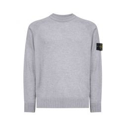 Stone Island 로고 패치 크루넥 스웨터 K2S155100045S00B4