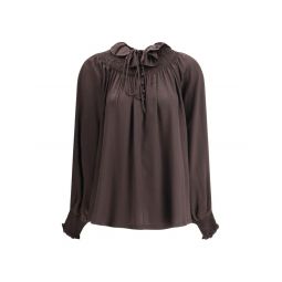 버버리 기하학적 패턴 블라우스 8115914