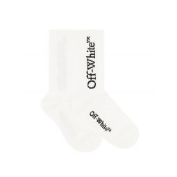 오프화이트 로고 디테일 니트 양말 OWRA035C99KNI001