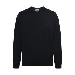 라코스테 로고 패치 크루넥 니트 점퍼 AH1969