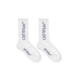 오프화이트 로고 디테일 니트 양말 OWRA035F25KNI002