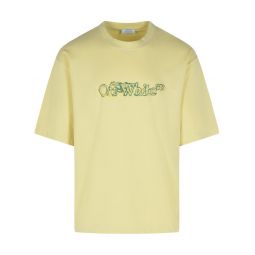 오프 화이트 클라우디 애로우 스케이트 크루넥 티셔츠 OMAA120F25JER00G