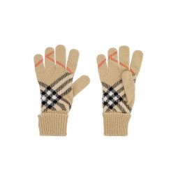 버버리 체크 자카드 니트 장갑 8114774A2021