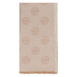 토리버치 메달리온 로고 오블롱 트래블러 스카프 171970