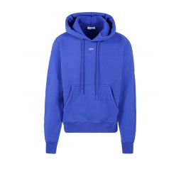 Off White 스탬프 스케이트 드로스트링 후디 OMBB085F23FLE001