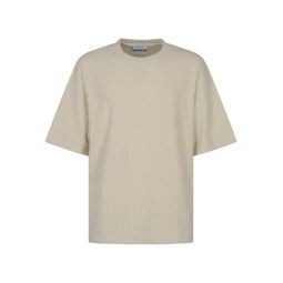 오프 화이트 크루넥 반팔 티셔츠 OMAD00KC99JER001